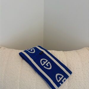 Goldbergh Blue and White Logo Headband